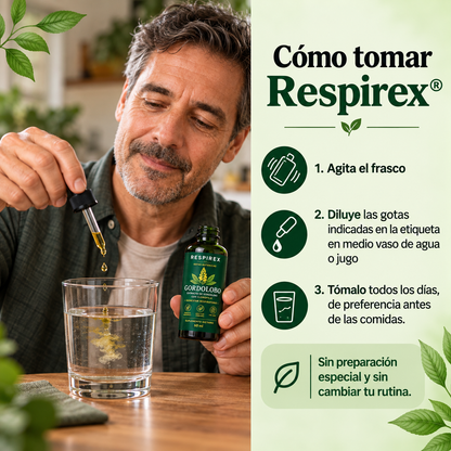 RESPIREX® 60 ml – Pecho más liviano, respiración más libre