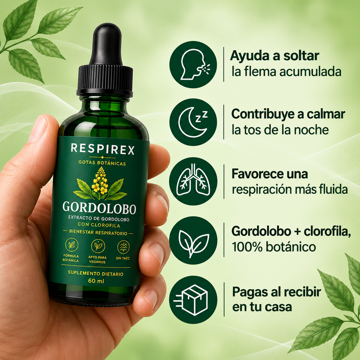 RESPIREX® 60 ml – Pecho más liviano, respiración más libre